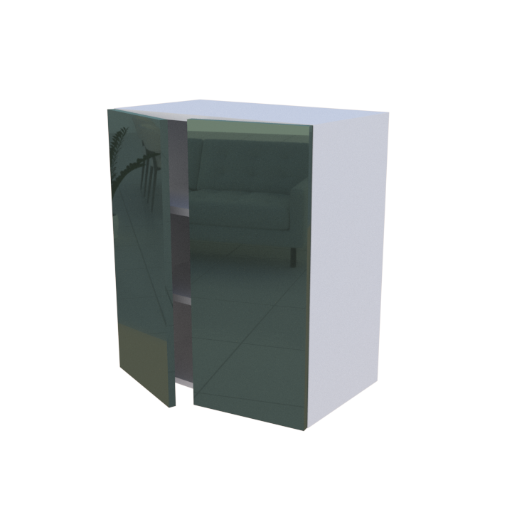 Meuble haut 2 portes - Larg. 60cm - Haut. 70cm