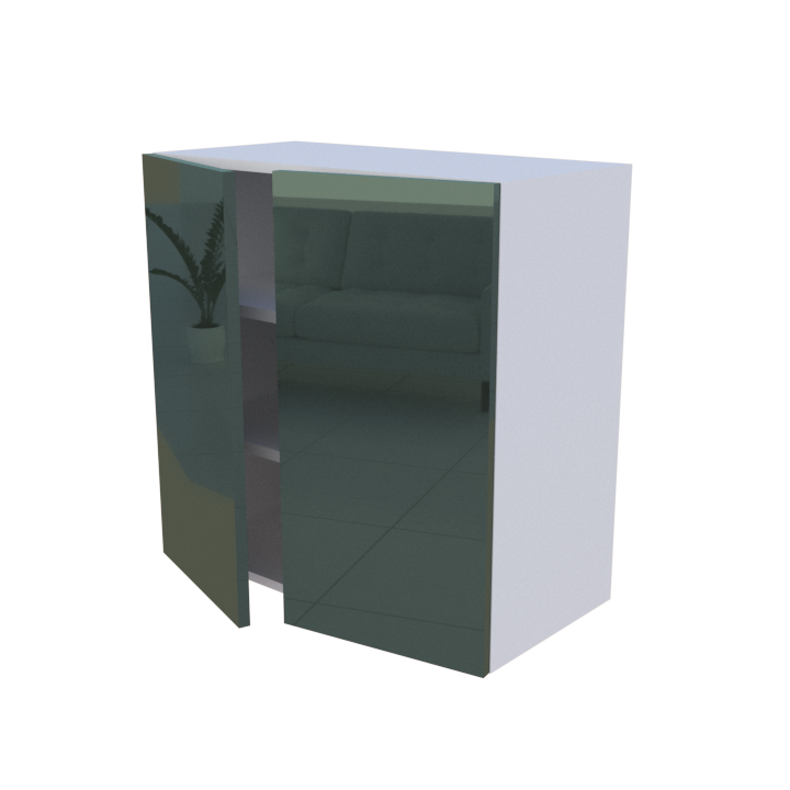 Meuble haut 2 portes - Larg. 70cm - Haut. 70cm
