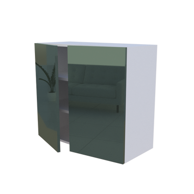 Meuble haut 2 portes - Larg. 80cm - Haut. 70cm
