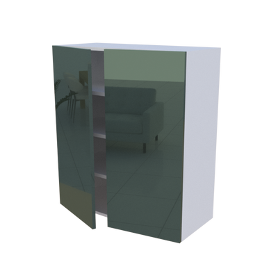 Meuble haut 2 portes - Larg. 80cm - Haut. 90cm