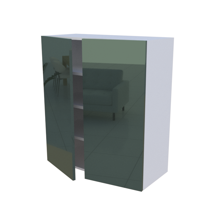 Meuble haut 2 portes - Larg. 80cm - Haut. 90cm