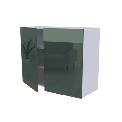 Meuble haut 2 portes - Larg. 90cm - Haut. 70cm