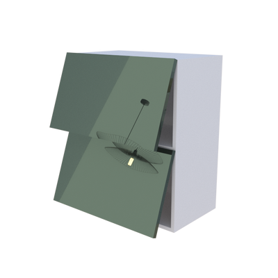 Meuble haut abattant 2 portes - Larg. 60cm - Haut. 70cm