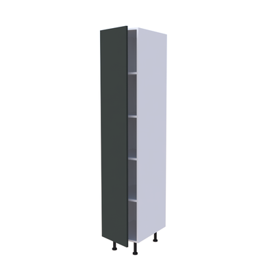 Colonne 1 porte étagères intérieures - Larg. 40cm - Haut. 215cm (pieds inclus)