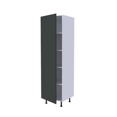 Colonne 1 porte étagères intérieures - Larg. 60cm - Haut. 215cm (pieds inclus)