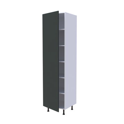 Colonne 1 porte étagères intérieures - Larg. 60cm - Haut. 235cm (pieds inclus)