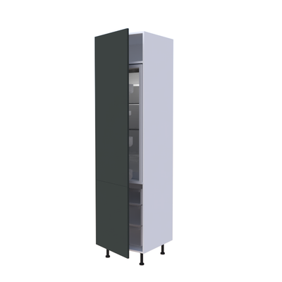 Colonne réfrigérateur 2 portes - Larg. 60cm - Haut. 235cm (pieds inclus)