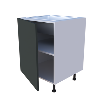 Meuble bas evier 1 porte - larg. 60cm - Haut. 85cm (pieds inclus)