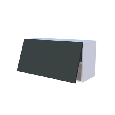 Meuble haut abattant 1 porte - Larg. 90cm - Haut. 45cm