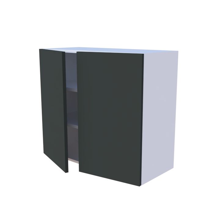 Meuble haut 2 portes - Larg. 80cm - Haut. 70cm