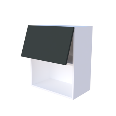 Meuble haut abattant 1 porte micro onde - Larg. 60cm - Haut. 70cm