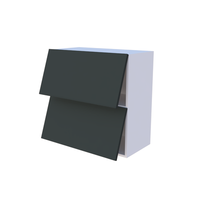 Meuble haut abattant 2 portes - Larg. 70cm - Haut. 70cm