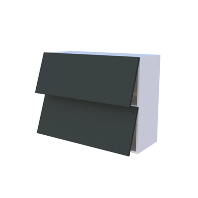 Meuble haut abattant 2 portes - Larg. 90cm - Haut. 70cm