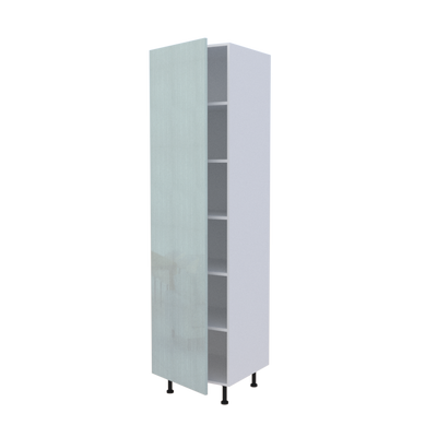 Colonne 1 porte étagères intérieures - Larg. 60cm - Haut. 235cm (pieds inclus)