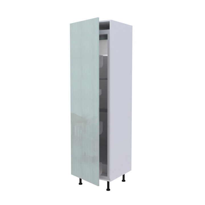 Colonne réfrigérateur 1 porte - Larg. 60cm - Haut. 215cm (pieds inclus)