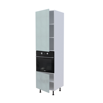 Colonne Four + 2 portes - Larg. 60cm - Haut. 235cm (pieds inclus)