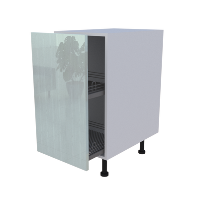 Meuble bas épicier - larg. 40cm - Haut. 85cm (pieds inclus)