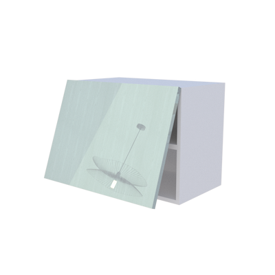 Meuble haut abattant 1 porte - Larg. 60cm - Haut. 45cm