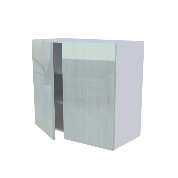 Meuble haut 2 portes - Larg. 80cm - Haut. 70cm