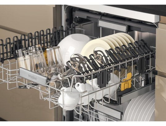 Lave-vaisselle WHIRLPOOL W7FHP43 : Pose libre 15 couverts, 6ème Sens, PowerClean Pro et MaxiSpace
