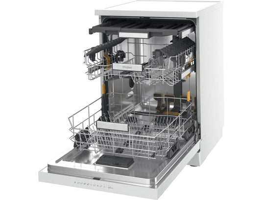 Lave-vaisselle WHIRLPOOL W7FHP43 : Pose libre 15 couverts, 6ème Sens, PowerClean Pro et MaxiSpace