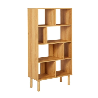 Bibliothèque EVORA effet chêne 80x150 cm