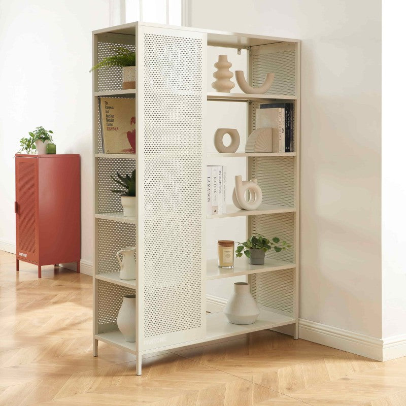 Bibliothèque PANTONE métal beige sable 117x180cm