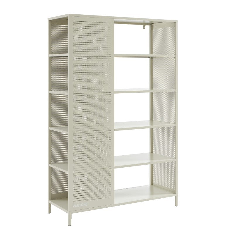 Bibliothèque PANTONE métal beige sable 117x180cm