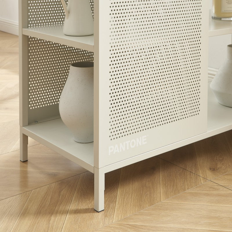 Bibliothèque PANTONE métal beige sable 117x180cm