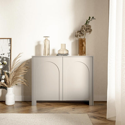 Buffet EDDA coloris cachemire 2 portes 100cm
