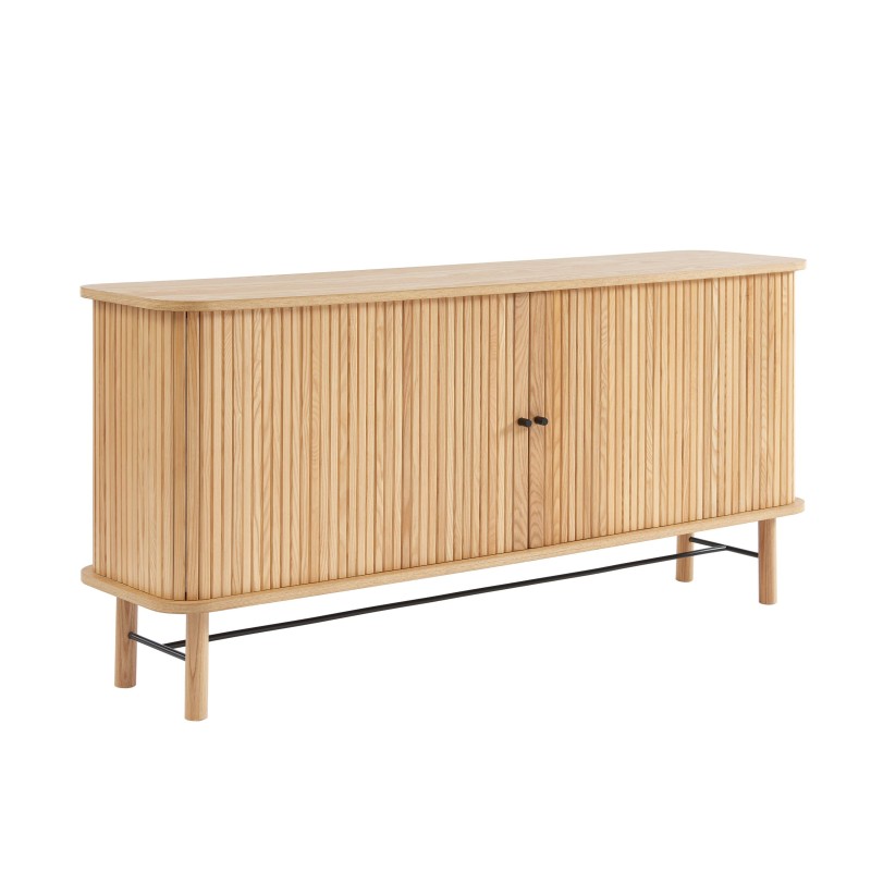 Buffet ERNEST frêne 2 portes tambour 160cm