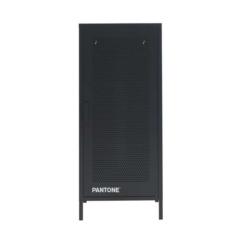 Caisson de bureau métal gris anthracite finition époxy mat, hauteur 105cm
