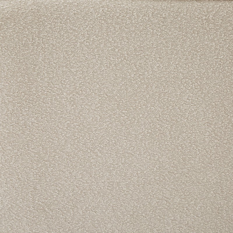 Canapé droit fixe MARCELINO 2 places tissu bouclette beige