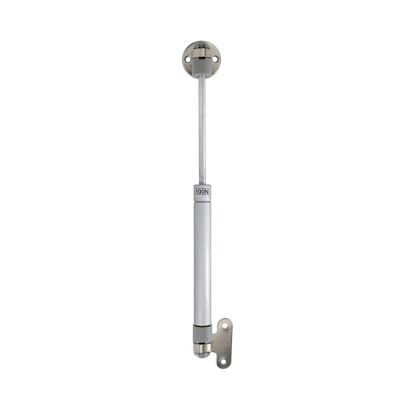 Vérins à gaz 100N pour porte relevable de meuble : Acier hydraulique, 10 kg par vérin