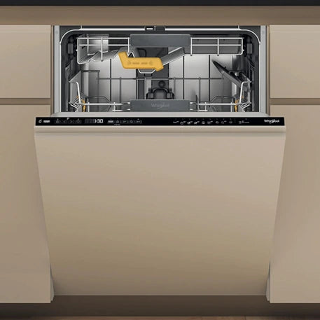 Lave-vaisselle tout intégrable Whirlpool 15 couverts 38dB, encastrable cuisine moderne