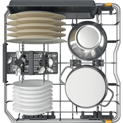 Lave-vaisselle tout intégrable WHIRLPOOL WH8IB15AM6THC0 : 15 couverts, 38 dB ultra-silencieux, 6ème Sens et MaxiSpace