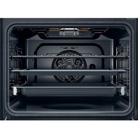 Four encastrable WHIRLPOOL OMK58RU0X : Multifonction 71 L, pyrolyse + hydrolyse et cuisson Cook3 sur 3 niveaux