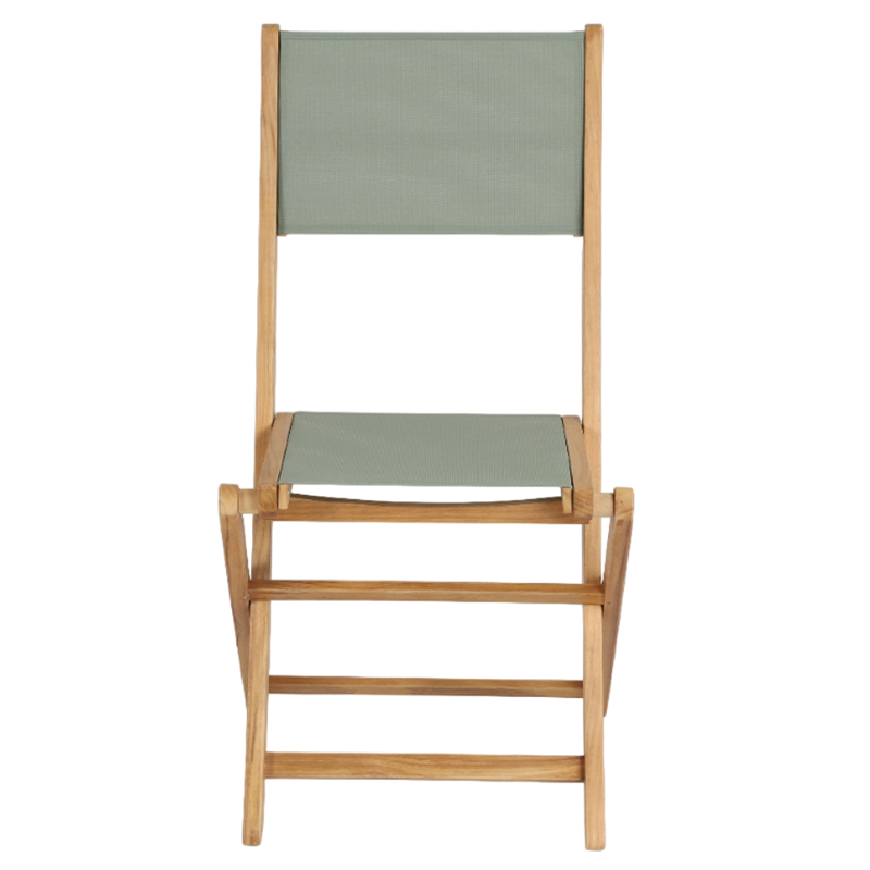 Ensemble table et 2 chaises de jardin SAFARI en teck FSC