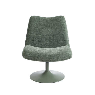 Fauteuil rotatif ANTEA tissu vert