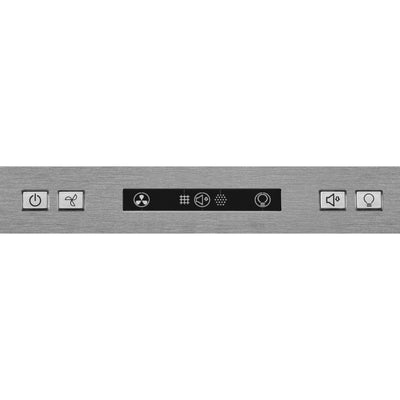 Hotte décorative murale HOTPOINT HHBS67FLLX : 60 cm inox, 432 m³/h, booster temporisé et 3 vitesses + silence