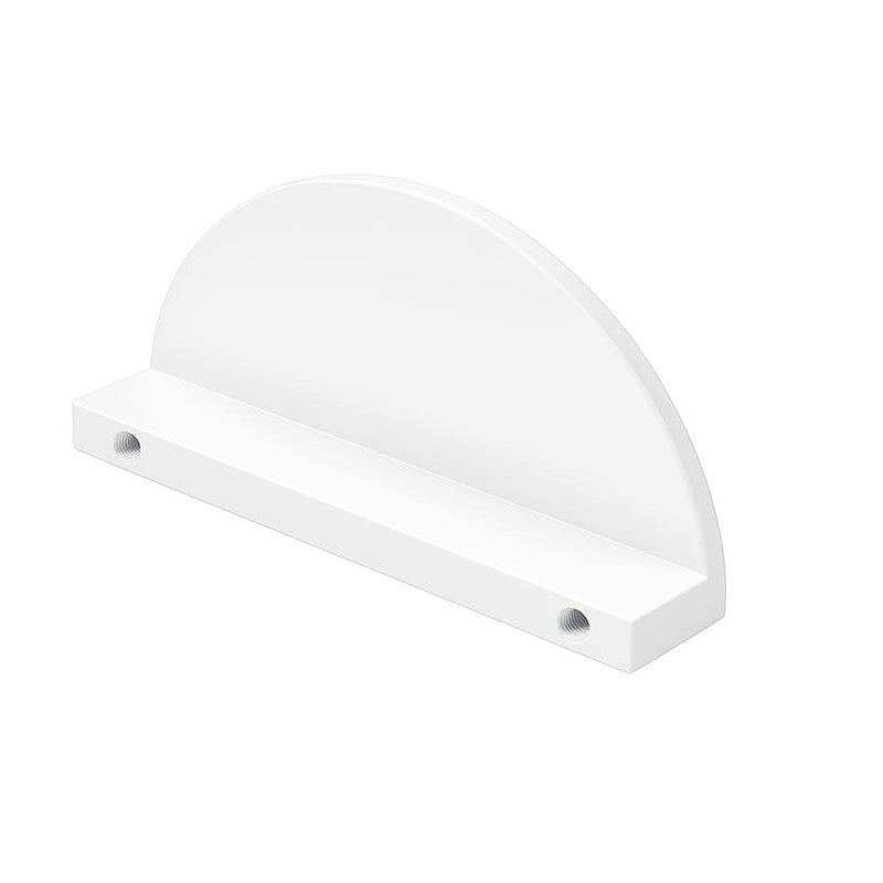 Poignée de meuble cuisine 100mm en métal blanc, finition moderne sur mesure