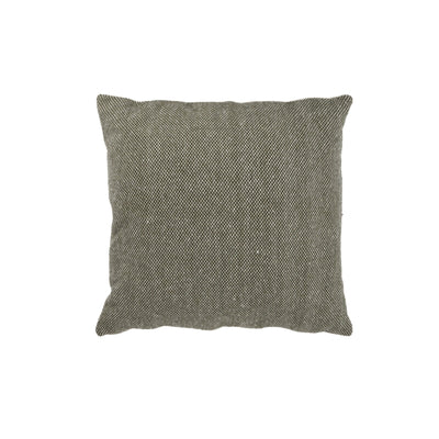 Lot de 2 coussins TOW 45x45cm en coton beige et vert