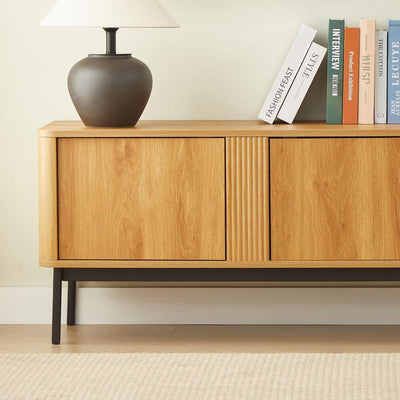 Meuble TV ICA effet chêne 150cm