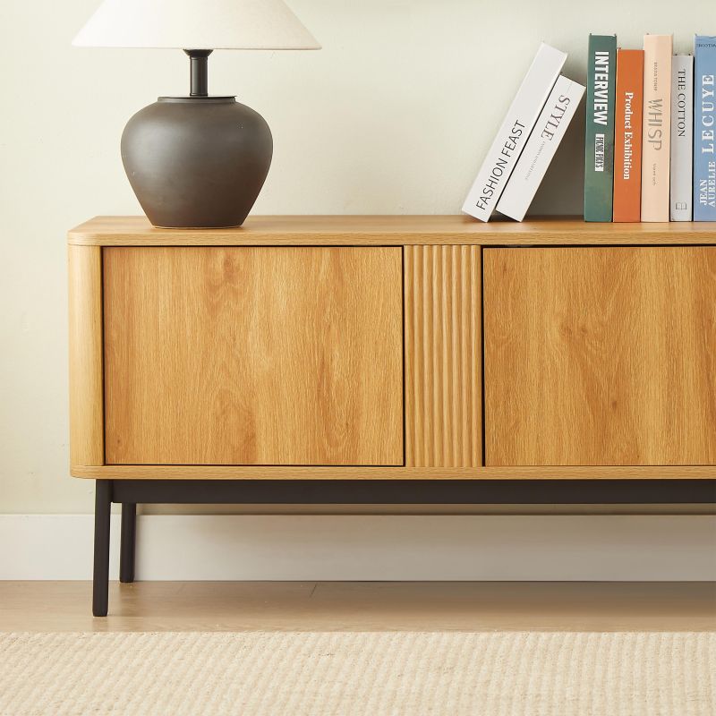 Meuble TV ICA effet chêne 150cm