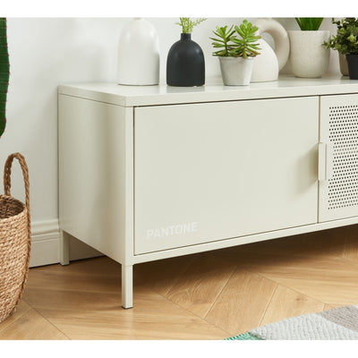 Meuble TV PANTONE beige sable 120cm