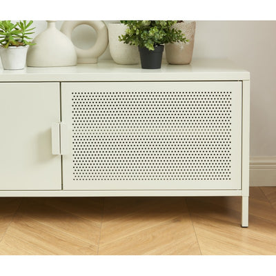 Meuble TV PANTONE beige sable 120cm