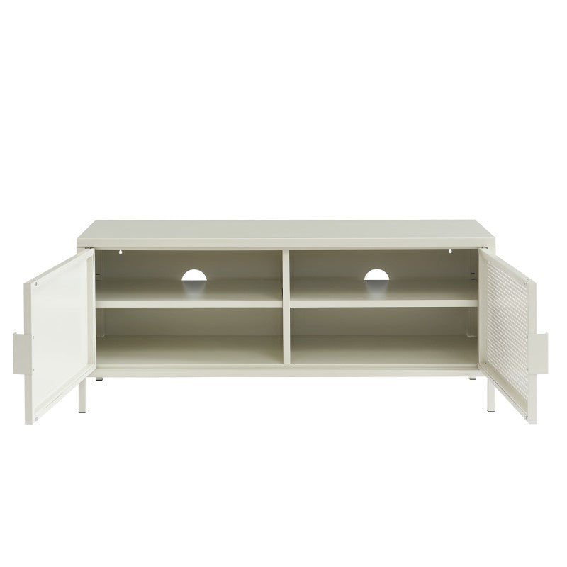 Meuble TV PANTONE beige sable 120cm