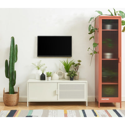 Meuble TV PANTONE beige sable 120cm