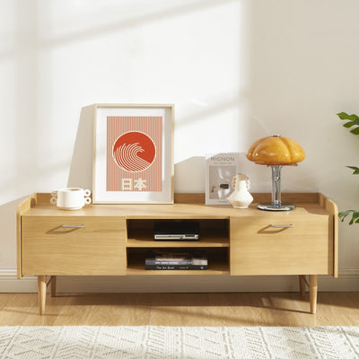 Meuble TV TWIGGY placage chêne 150x53cm