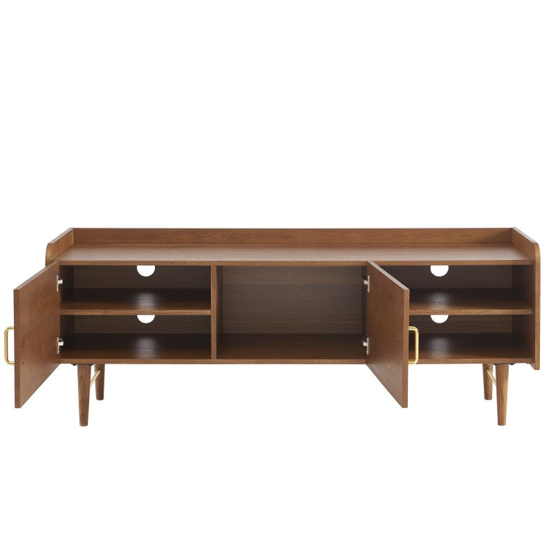 Meuble TV TWIGGY placage frêne 150x57cm